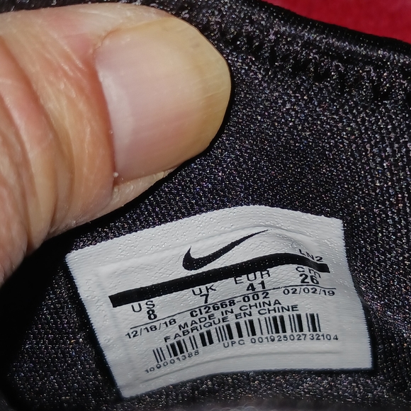 Nike Lebron 16 Streetwear/Basketball Shoes 'Triple Black' Size 8 Men/9.5 Women - Picture 6 of 9